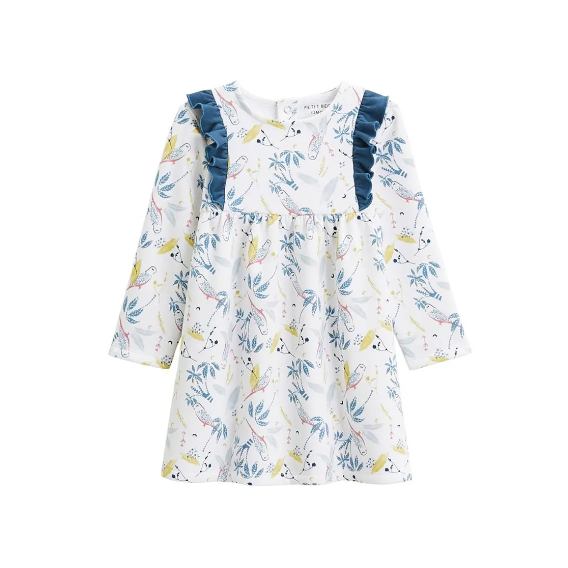 Robe bébé en molleton Bianca