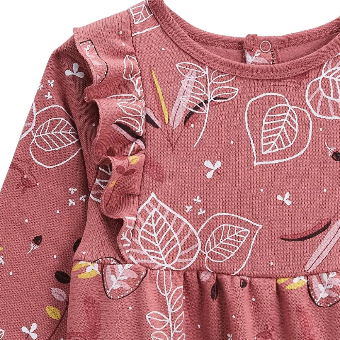 Robe bébé en molleton Léonie