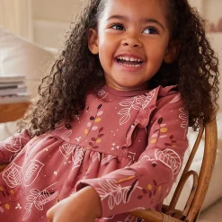 Robe bébé en molleton Léonie