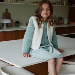 Robe bébé en velours côtelé Alma