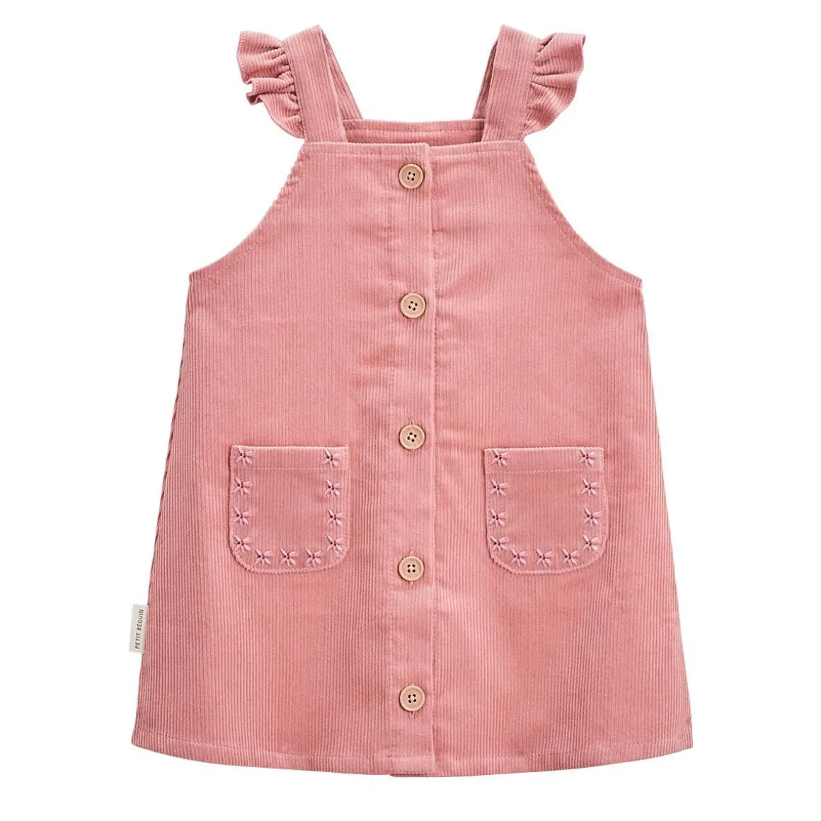 Robe bébé en velours côtelé Rosa