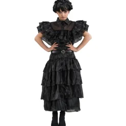 Robe de bal noire - Mercredi - Fille - 13/14 ans (158 à 164 cm)