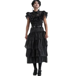 Robe de bal noire - Mercredi - Fille - 13/14 ans (158 à 164 cm)