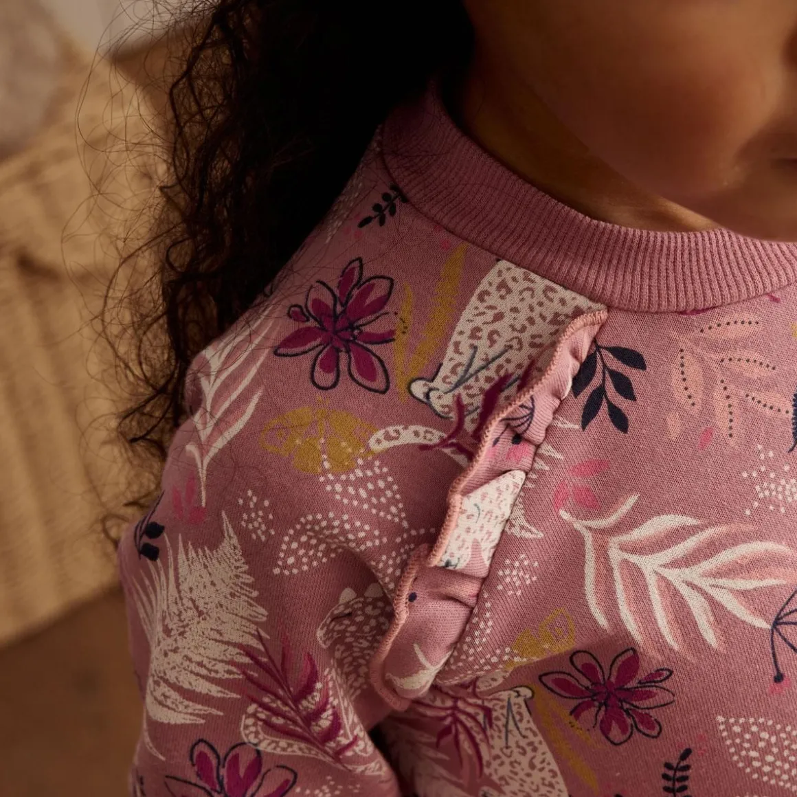 Robe enfant en molleton Louisa