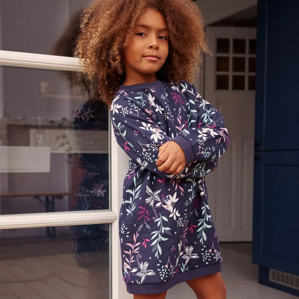 Robe enfant en molleton Maia