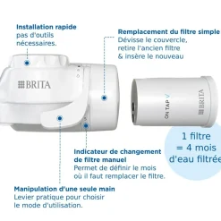 Robinet filtrante Système ON TAP V