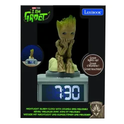 Réveil digital avec veilleuse Groot des Gardiens de la Galaxie et effets sonores