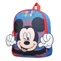Sac à dos 31 cm avec détails 3D Disney Mickey Bleu Bagtrotter