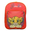 Sac à dos 31 cm avec poche Disney Le Roi Lion Simba Rouge Bagtrotter