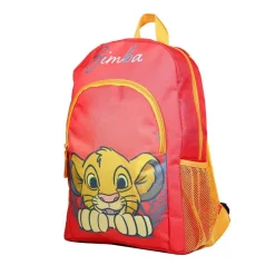 Sac à dos 37 cm avec poche Disney Le Roi Lion Simba Rouge Bagtrotter