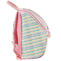 Sac à dos 1 compartiment rose avec LED