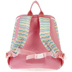 Sac à dos 1 compartiment rose avec LED