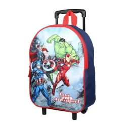 Sac à dos à roulettes 31 cm Marvel Avengers Rouge et Bleu Bagtrotter