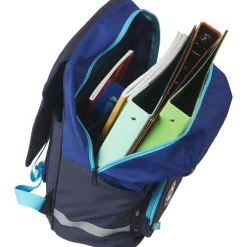 Sac à dos à roulettes bleu ESPACE