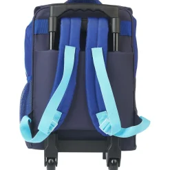 Sac à dos à roulettes bleu ESPACE