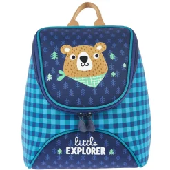 Sac à goûter bleu ours