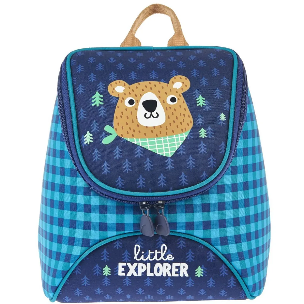 Sac à goûter bleu ours