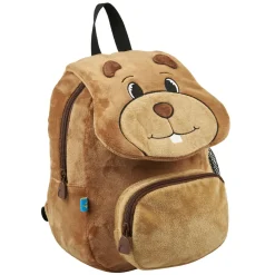 Sac à goûter castor - Marron