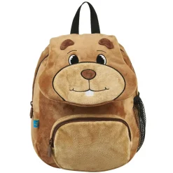 Sac à goûter castor - Marron