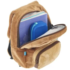 Sac à goûter castor - Marron