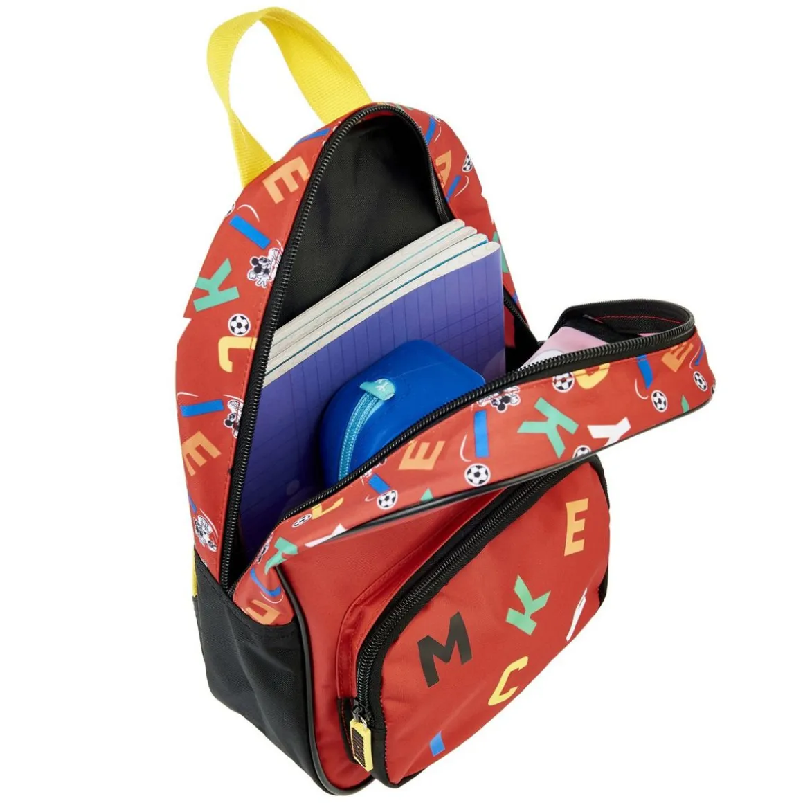 Sac à goûter rouge Mickey