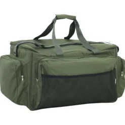 Sac de pêche imperméable vert foncé tissu oxford