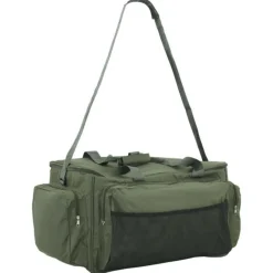 Sac de pêche imperméable vert foncé tissu oxford