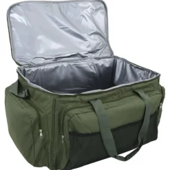 Sac de pêche imperméable vert foncé tissu oxford