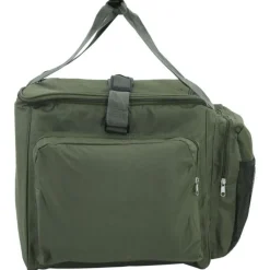 Sac de pêche imperméable vert foncé tissu oxford