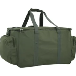 Sac de pêche imperméable vert foncé tissu oxford