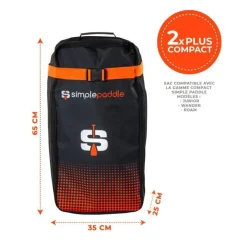 Sac de Transport Simple Paddle pour Stand up Paddle gamme Compact- 65 x 35 x 25 cm