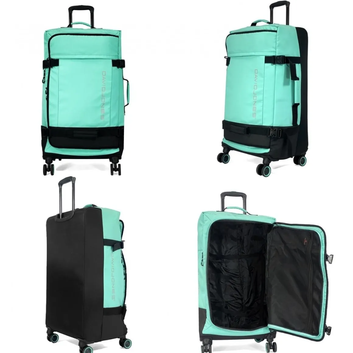 Sac de voyage à roulettes 88L simple compartiment 78cm