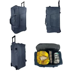 Sac de voyage avec roulettes 70L 64cm