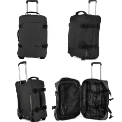 Sac de voyage cabine à roulettes 35L double compartiment 50cm