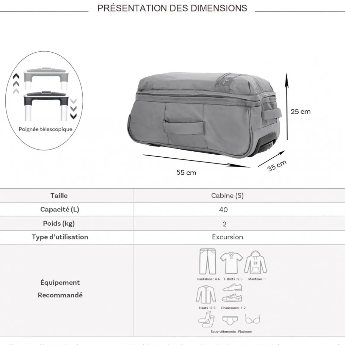 Sac de voyage David Jones