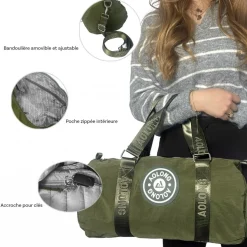 Sac de voyage week-end 17L et sport sans roulettes