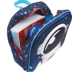 Sac maternelle bleu espace