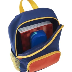 Sac maternelle bleu et orange ESPACE