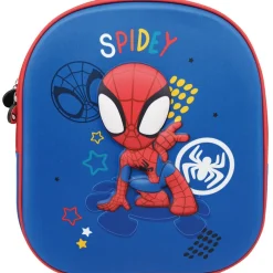 Sac maternelle 3D bleu Spiderman