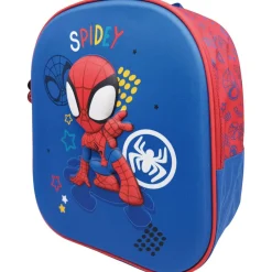 Sac maternelle 3D bleu Spiderman