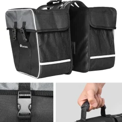 Sacoche de vélo 35 litres pour porte bagages arrière