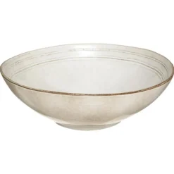 Saladier Design Flower 24cm Gris