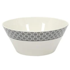 Saladier en Porcelaine Cottage 24cm Gris