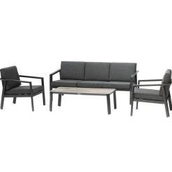 Salon de jardin Pavane en aluminium