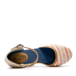 Sandales à talon Rayures Femme Beppi Casual Wedge