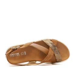 Sandales Cognac Femme Geox Xand