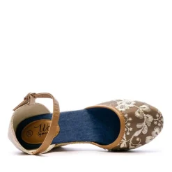 Sandales Compensées /Fleurs Femme Beppi