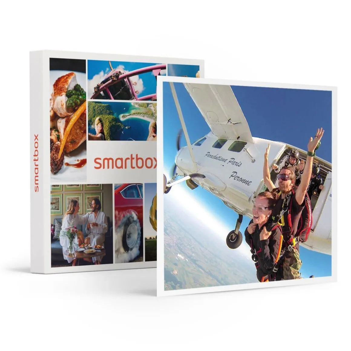 Saut en parachute à 4200 m d'altitude pour 2 amateurs de sensations fortes - Coffret Cadeau Sport & Aventure