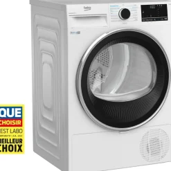 Sèche linge hublot B5T48243W, 8 kg, Pompe à chaleur, A+++