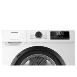 Sèche linge hublot DHQE800BW2, 8 kg, Pompe à chaleur, A++